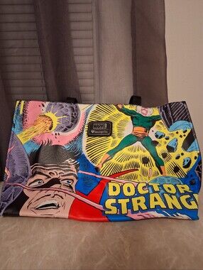 Loungefly Marvel Doctor Strange Comic Tote Bag